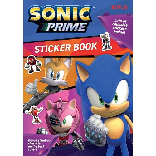 ALLIGATOR 3606/SPSB Sonic Prime Stickerbuch, mehrfarbig von Alligator