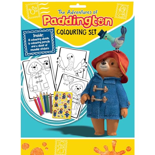 Alligator - Paddington Malset, Malbücher für Kinder, Buntstifte, wiederverwendbare Aufkleber, Paddington Bear Geschenke, Paddington Book, Malbücher, Kinder Malbücher Alligator - Paddington Malset, Malbücher für Kinder, Buntstifte, wiederverwendbare Aufkleber, Paddington Bear Geschenke, Paddington Book, Malbücher, Kinder Malbücher von Alligator