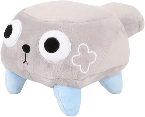 AlloFuu Dandy Horror Spiele Weiches Plüschspielzeug mit 50PCS Aufklebern, Cute Cartoon Dandys Welt Plüsche, Lustige Fülltiere Figur Puppe Geschenke für Jungen Mädchen Fans Weihnachten von AlloFuu