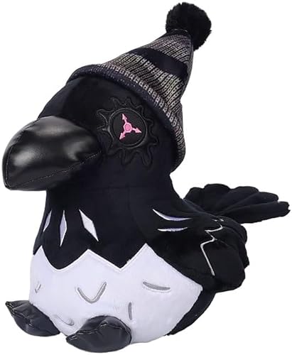AlloFuu Mord Drohnen Plüsch Spielzeug Crow, Cartoon gefüllt Tier Kissen Weiche Plüsche Puppen mit Aufklebern als Geschenk für Fans Kids Collection AlloFuu Mord Drohnen Plüsch Spielzeug Crow, Cartoon gefüllt Tier Kissen Weiche Plüsche Puppen mit Aufklebern als Geschenk für Fans Kids Collection von AlloFuu