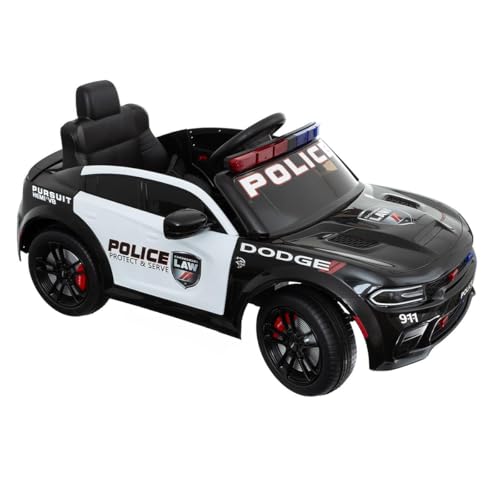 Kinder Elektro Polizeiauto mit Fernbedienung - 3-5 Jahre bis 30 kg, Kinderfahrzeug mit Sound und Licht, Elektroauto Kinderauto Police Children Kinder Elektro Polizeiauto mit Fernbedienung - 3-5 Jahre bis 30 kg, Kinderfahrzeug mit Sound und Licht, Elektroauto Kinderauto Police Children von Allpax