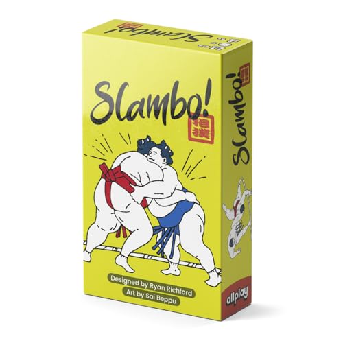 Allplay Slambo Card Game – Quick, Pocket-Sized Hand Management Game for 2-4 Players, Ages 6+, Tiny Box Series Allplay Slambo Card Game – Quick, Pocket-Sized Hand Management Game for 2-4 Players, Ages 6+, Tiny Box Series von Allplay