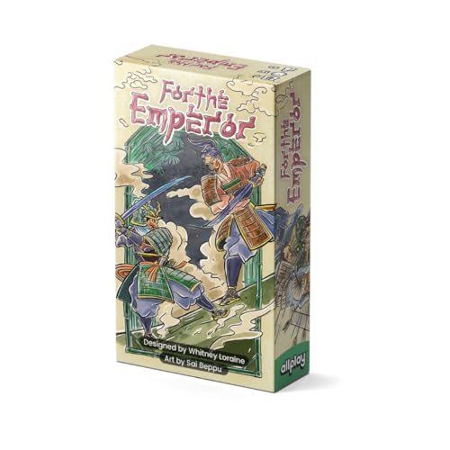 Allplay for The Emperor – 2-Player Dueling Card Game | Tiny Box Series | Pocket-Sized Area Control Strategy Game for Ages 8+ Allplay for The Emperor – 2-Player Dueling Card Game | Tiny Box Series | Pocket-Sized Area Control Strategy Game for Ages 8+ von Allplay