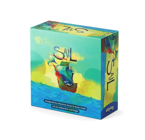 Allplay Segelbrettspiel - Koop-Trickspiel für 2 Spieler, 20 Minuten Spielzeit, 12+ von Allplay