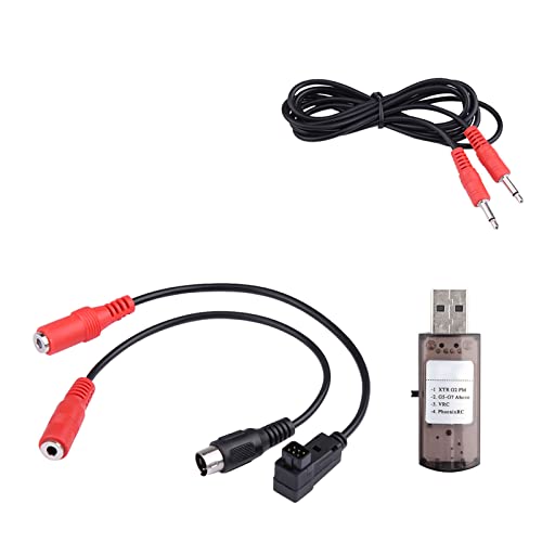 Allsmart USB-Zubehör 13×13×3 22 Zoll RC-USB-Simulator mit Kabeln für Realflight G7 G6 G5 Phoenix 4 E2HG Allsmart USB-Zubehör 13×13×3 22 Zoll RC-USB-Simulator mit Kabeln für Realflight G7 G6 G5 Phoenix 4 E2HG von Allsmart