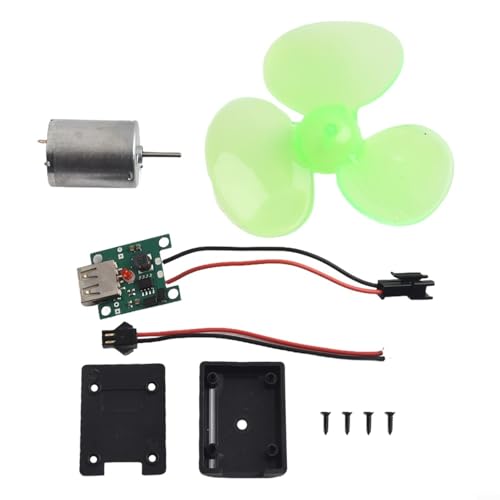 Allthingstore DIY Windgenerator Assembly Kit, Mini Windturbine DC Motor Model DIY Kits, Vielseitiges Design Allthingstore DIY Windgenerator Assembly Kit, Mini Windturbine DC Motor Model DIY Kits, Vielseitiges Design von Allthingstore
