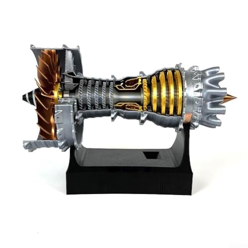Allthingstore Turbofan Engine Model 3D Printed Aircraft Replica Turbojet Kit A380 Trent 900 Aviation Collectible Display Allthingstore Turbofan Engine Model 3D Printed Aircraft Replica Turbojet Kit A380 Trent 900 Aviation Collectible Display von Allthingstore