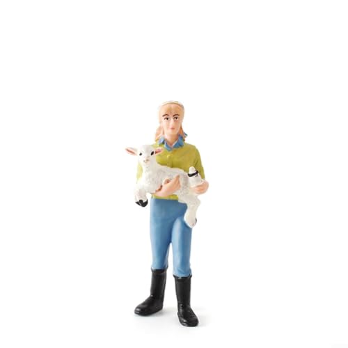 Allthingstore Verschönern Sie Ihre Modelleisenbahn mit realistisch bemalten Schäferfiguren (ZQ698) von Allthingstore