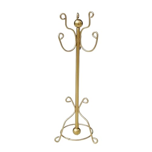 1/12 Puppenhaus Mantel Baum Metall Kleiderbügel Modell Garderobe Ständer Mini Möbel Spielzeug für DIY Szene Eingang Dekoration Zubehör 1/12 Puppenhaus Mantel Baum Metall Kleiderbügel Modell Garderobe Ständer Mini Möbel Spielzeug für DIY Szene Eingang Dekoration Zubehör von AlluraPet