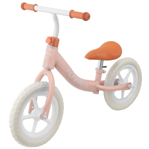 ALMAR Baby Laufrad ohne Pedale, Rosa, für Kinder von 2 bis 4 Jahren von Almar Baby