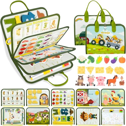 Almaxi Montessori Spielzeug ab 1 Jahr (10 in 1) von Almaxi