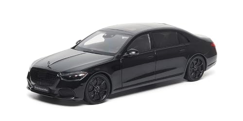 Almost Real 820141 Mercede. Maybach S-Class Obsidian Black 2023 - maßstab 1/18 - Modellauto von Almost Real