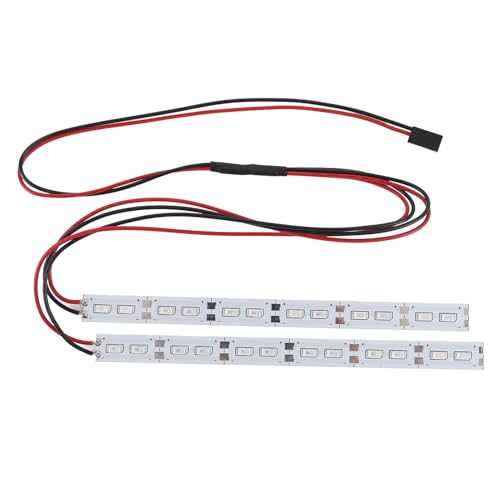 24 LEDs Aluminium -Legierungs -Chassis -Licht, RC -Modell Im Off -Straßenauto für 1:10 1: 8 Skalen RC -LKWs auf Straßenfahrzeugen (Blue) von Alomejor