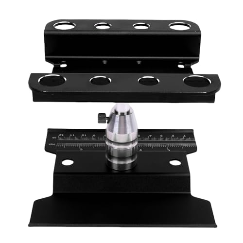 Alomejor 1/10 1/8 RC -Auto Arbeitsständer 360 -Grad Rotation Reparaturtisch mit Exquisitem Simulationsdesign für Modellauto Spieler (Black) von Alomejor