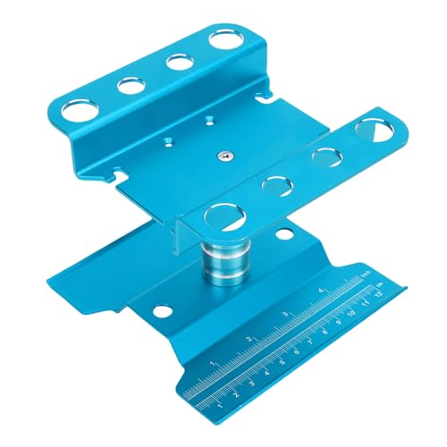 Alomejor 1/10 1/8 RC -Auto Arbeitsständer 360 -Grad Rotation Reparaturtisch mit Exquisitem Simulationsdesign für Modellauto Spieler (Blue) von Alomejor