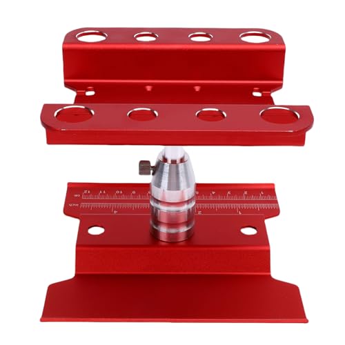 Alomejor 1/10 1/8 RC -Auto Arbeitsständer 360 -Grad Rotation Reparaturtisch mit Exquisitem Simulationsdesign für Modellauto Spieler (Rot) von Alomejor