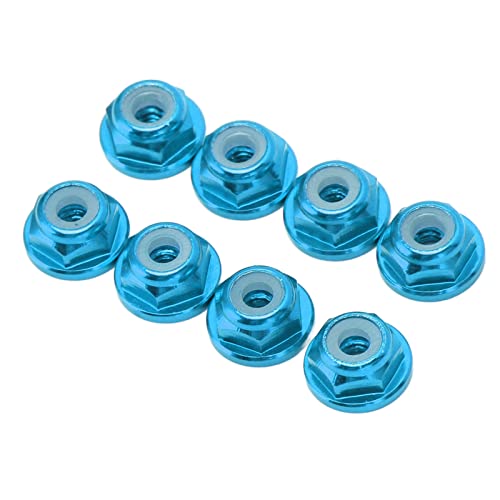 Alomejor 1/24 M2 Flansches Nylon -Lock -Mut (Blue) von Alomejor