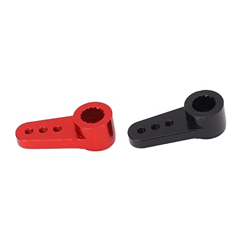 Alomejor 15T RC Metal Servo Horn Arm Wear-Resistant Lenks Servo Arm Horn für Axiale SCX24 1/24 RC-Auto von Alomejor