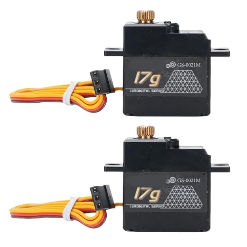 Alomejor 17G Metal Gear Mini Mini Digital Servo Fast Response Motor Kit mit 25T -Servo -Horn für 1/14 1/16/18 RC Autos, IP66 Water Proof, Aluminiumlegierung Alomejor 17G Metal Gear Mini Mini Digital Servo Fast Response Motor Kit mit 25T -Servo -Horn für 1/14 1/16/18 RC Autos, IP66 Water Proof, Aluminiumlegierung von Alomejor