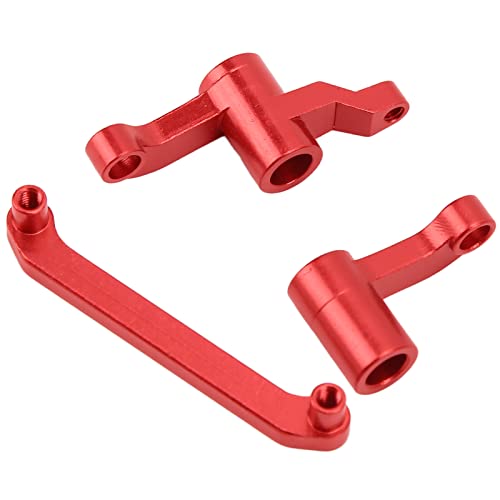 Alomejor 18109 RC Lenkgruppen Montagesatz für HBX 18859E 18858E 18857E 1/18 RC Car(rot) von Alomejor