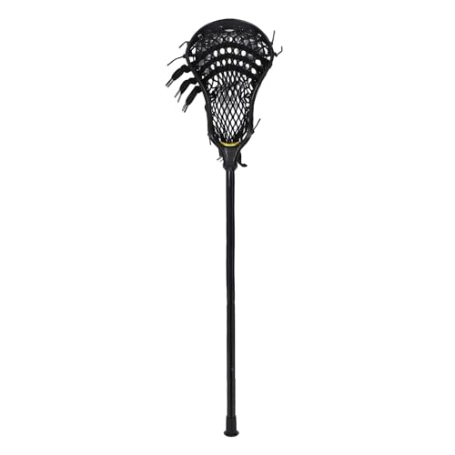 Alomejor 24 -Zoll - -Lacrosse -Stick, Robuste Struktur Einfache Feinmotorische Fähigkeiten, Trainingsausrüstung für Anfänger (Black) von Alomejor