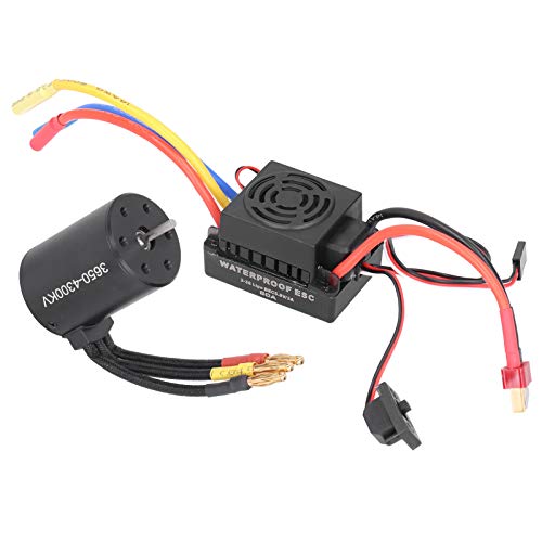 Alomejor 3650 Wasserdicht 4300 KV Motor ohne Bürsten 60A ESC ohne Autobürsten 1/10, Fortgeschrittene Schmetterlingsreaktion, Wasserdicht für Alle Bedingungen des Rennens, /ca. 50 X 35 X 34 Mm Alomejor 3650 Wasserdicht 4300 KV Motor ohne Bürsten 60A ESC ohne Autobürsten 1/10, Fortgeschrittene Schmetterlingsreaktion, Wasserdicht für Alle Bedingungen des Rennens, /ca. 50 X 35 X 34 Mm von Alomejor