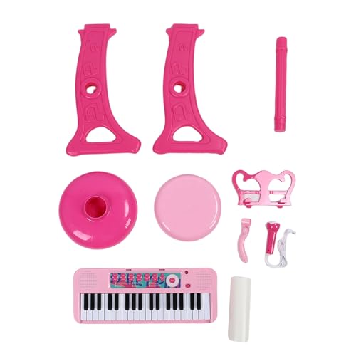 Alomejor 37 Tasten Kids Electronic Keyboard, Klavier mit Mikrofon- und Aufnahmefunktionspädagogikspielzeug für 3,4,5,6 Jahre Anfänger Alomejor 37 Tasten Kids Electronic Keyboard, Klavier mit Mikrofon- und Aufnahmefunktionspädagogikspielzeug für 3,4,5,6 Jahre Anfänger von Alomejor
