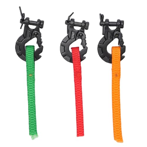 Alomejor 3PCS RC Trailer Hook Winch Hook für 1/10 RC Crawler Car, Funktionale und Dekorative -Zubehör, Anfänger und Erfahrene Spieler Alomejor 3PCS RC Trailer Hook Winch Hook für 1/10 RC Crawler Car, Funktionale und Dekorative -Zubehör, Anfänger und Erfahrene Spieler von Alomejor