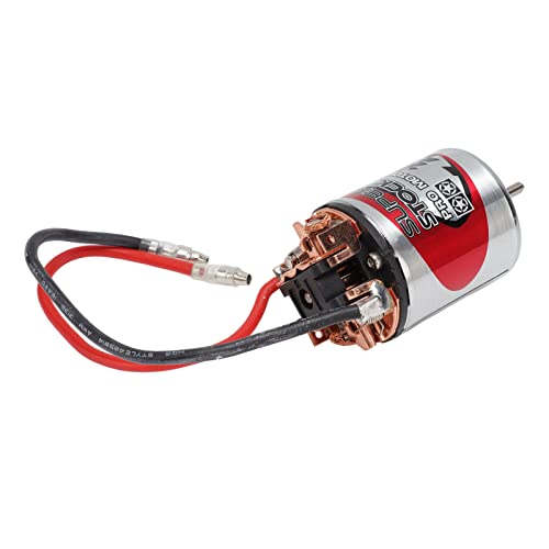 Alomejor 540 Brushed Motor, High Torsion Dreischlitz-RC-Bürstenmotor mit Geradem Rotor für RC-Kletterautos (17T) von Alomejor