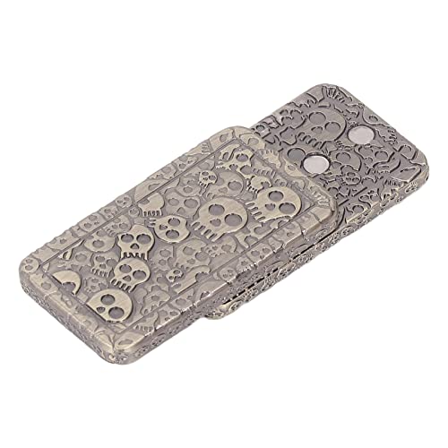 Alomejor ADHS Push-Slider-Spielegug-MIT TOTENKOPFMUSTER, MAGNETIER METALLSCHABER ZUM Stressabbau, Angstzustände, Autismus Alomejor ADHS Push-Slider-Spielegug-MIT TOTENKOPFMUSTER, MAGNETIER METALLSCHABER ZUM Stressabbau, Angstzustände, Autismus von Alomejor