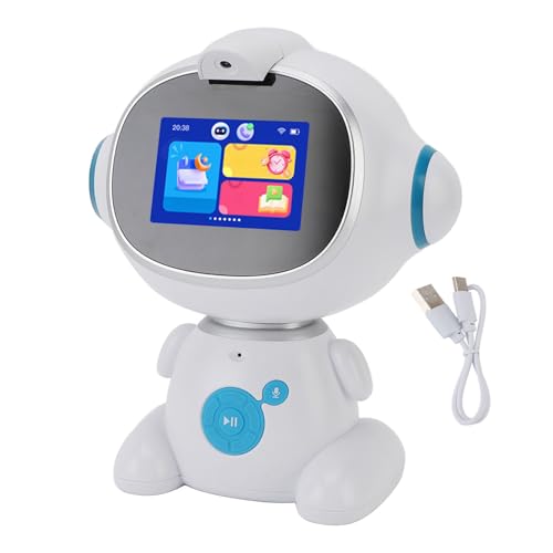 Alomejor AI Early Education Roboter, Interaktive Lernmaschine mit Bildschirm für 3,4,5,6,7,8 Jahre Geeignet von Alomejor