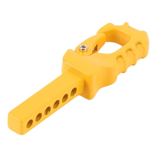 Alomejor Alloy RC Anhängerkupplung, RC -Anhängerschlepphaken für 4101 4102 4082 1:10 1: 8 RC Crawler Schlepphaken (Yellow) von Alomejor