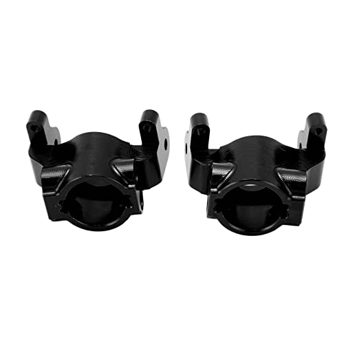 Alomejor Aluminiumlegierung Langlebiger RC -Vorder -C Sitze Upgrade Teile für 1/10 Axiale RBX10 RC Autos (Black) von Alomejor