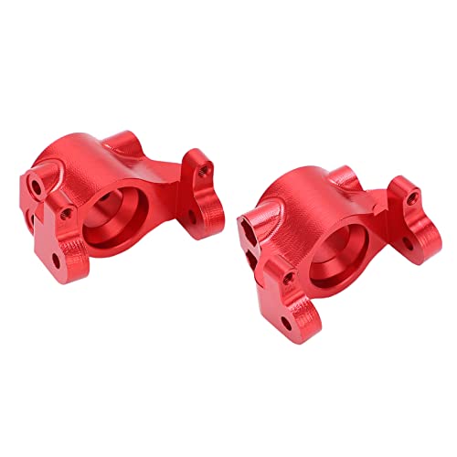 Alomejor Aluminiumlegierung Langlebiger RC -Vorder -C Sitze Upgrade Teile für 1/10 Axiale RBX10 RC Autos (Rot) von Alomejor