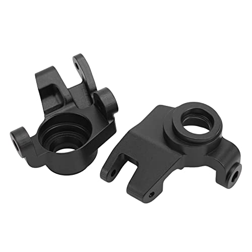 Alomejor Aluminiumlegierung Professioneller RC -Autolenker -Lenkungs Tokal Anodizing Finish für Axiale SCX6 1/6 RC Auto, Stabile und Attraktive Accessoires für Enthusiasten (Black) von Alomejor