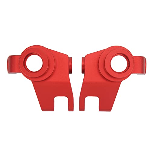 Alomejor Aluminiumlegierung Professioneller RC -Autolenker -Lenkungs Tokal Anodizing Finish für Axiale SCX6 1/6 RC Auto, Stabile und Attraktive Accessoires für Enthusiasten (Rot) von Alomejor
