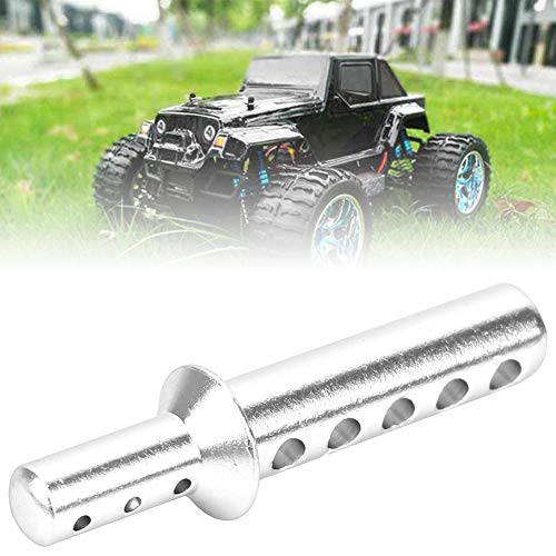 Alomejor Aluminiumlegierung RC Shell Säule Langlebiges Praktisches Zubehör für HSP 94111/94108/94188 1/10 RC -Auto für eine Verbesserte Steuerungleistung (Silver) von Alomejor