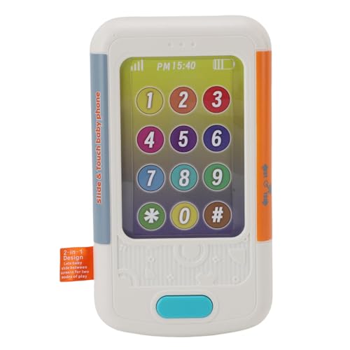 Alomejor Baby Learning Spielen Handy, mit Sound -Effekt Gleiten Musikgeschichte Erzählen Leuchtspielzeug Early Educational Ideal für Kleinkinder Alomejor Baby Learning Spielen Handy, mit Sound -Effekt Gleiten Musikgeschichte Erzählen Leuchtspielzeug Early Educational Ideal für Kleinkinder von Alomejor