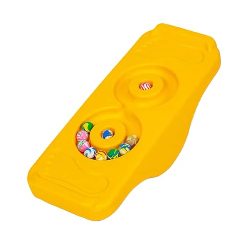 Alomejor Balance Kids Board Sensory Integration Training Equipment Safe Langable Toy für (Yellow) von Alomejor