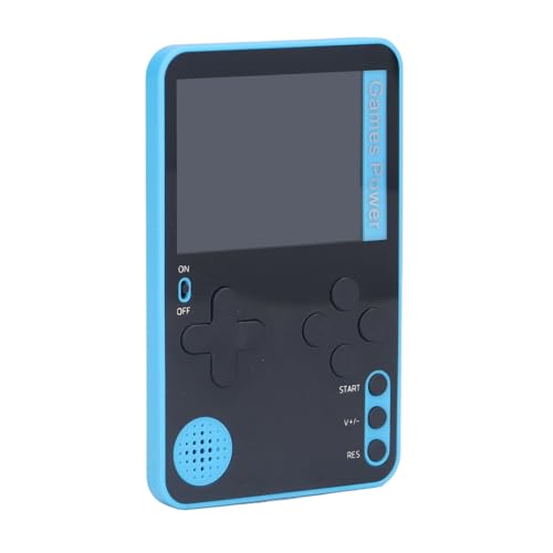 Blaue Handheld-Spielkonsole Retro Portable Game Player Videospiel-Player 2,4-Zoll-Farbbildschirm von Alomejor