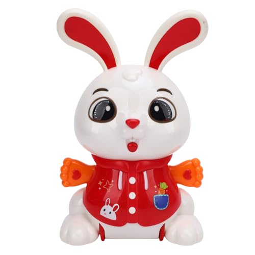 Alomejor Bunny Dancing Music Toy, 360 Grad Rotation, Licht und Musik, Interaktive, Spaß und Überraschungen für die Entwicklung von Alomejor