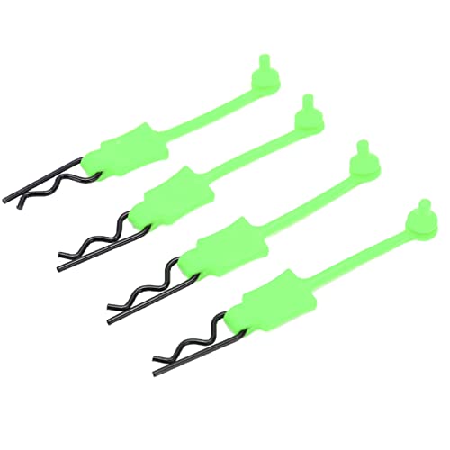 Alomejor Clip Car Shell Universal RC Pins Humanisierte Design Einfache Installation für 1/10 Modell an das Axiale SCX10 D90 GEN8 Iron Plastic 76 Mm Angepasst (Green) von Alomejor
