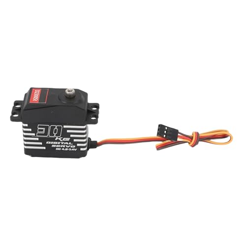 Alomejor Digital Serve High -Peed -Rotationswinkel 180 Grad Aluminium Aluminium für RC Crawler Car Truck Boat Roboter SCX10 1/8 1/10 RC LKW (30KG) von Alomejor