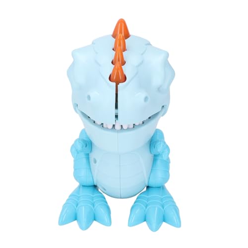 Alomejor Dinosaurier -Zähnespiel, Licht und Soundeffekte Interaktives Bissiges Fingerspielzeug für Familienspiele und Kinderpartys (Blue) von Alomejor
