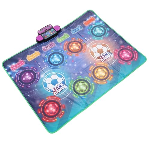 Alomejor Dual Player Dance Matte Dancing Game Pad Mehrere Schwierigkeitsgrade Körperliche Bewegung für, Plastik/PE -Material, 105,5 X 80 cm Alomejor Dual Player Dance Matte Dancing Game Pad Mehrere Schwierigkeitsgrade Körperliche Bewegung für, Plastik/PE -Material, 105,5 X 80 cm von Alomejor