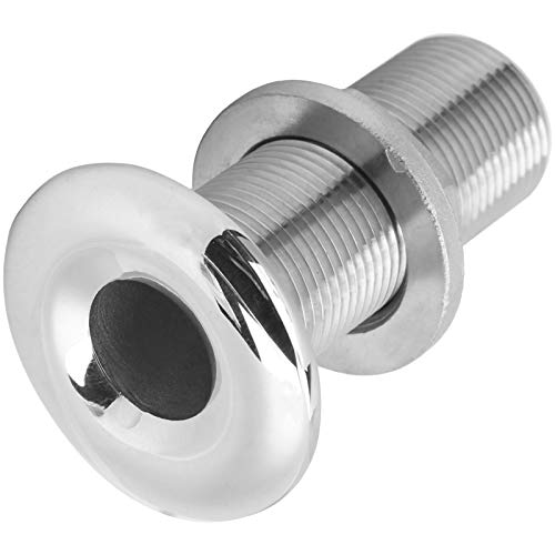 Alomejor Edelstahl durch den Körper in den Verbindungen Ständiger Ausgang Zur Yachtboot Schlange Perfekt für MJS022 Maritime -Enthusiasten (MJS022-3/4〃) von Alomejor