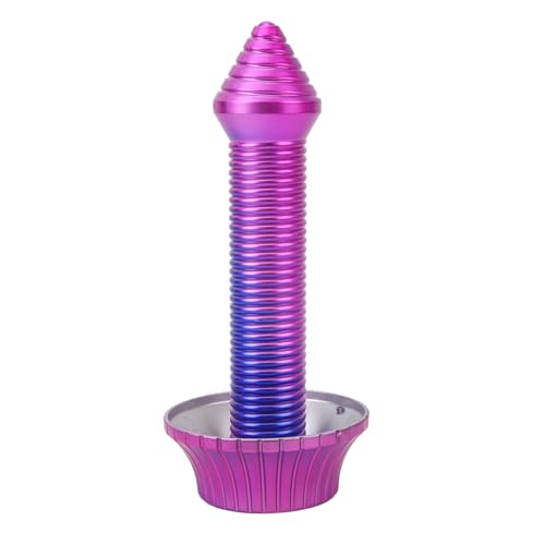 Alomejor Einziehbares Spiralschwert, Längenverstellbares 3D-gedrucktes Spielzeug, DIY-Montage, Handgefertigtes Design Zum Sammeln und Spielen (Farbverlauf) von Alomejor