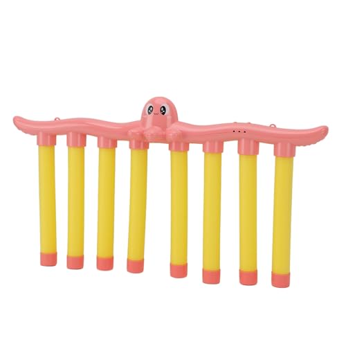Alomejor Fangstockspiel, Wiederaufladbares Reaktionstraining Spielzeug mit 3 Geschwindigkeitsmodi Soundeffekte für Kinderfamilienparty Handaugenkoordinationsentwicklung (PINK) von Alomejor