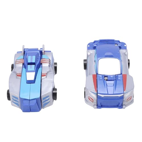 Alomejor Fernbedienung Roboterauto mit Einer Knopfverformung, Kinderspielzeug für und Mädchen 2pcs Blau von Alomejor
