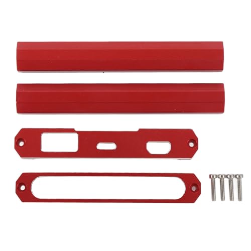 Alomejor Fernbedienungsbasis -Schutzrahmen NB4 Fernbedienungshalter -Halter mit Moderner Ästhetik, die für eine Einfache Einrichtung und eine Verbesserte Visuelle Anziehungskraft (Rot) von Alomejor